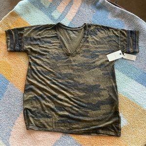 NWT Lucky Brand Women's Camo T Shirt